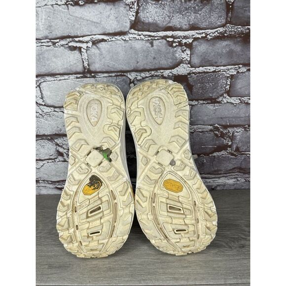 Hoka One Vibram Mafate Speed 2 White Synthetic Running Shoes Women 38EU/6.5M US - Picture 8 of 16